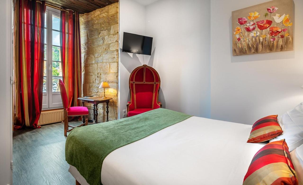 Hotel La Couleuvrine Sarlat Centre Ville ภายนอก รูปภาพ